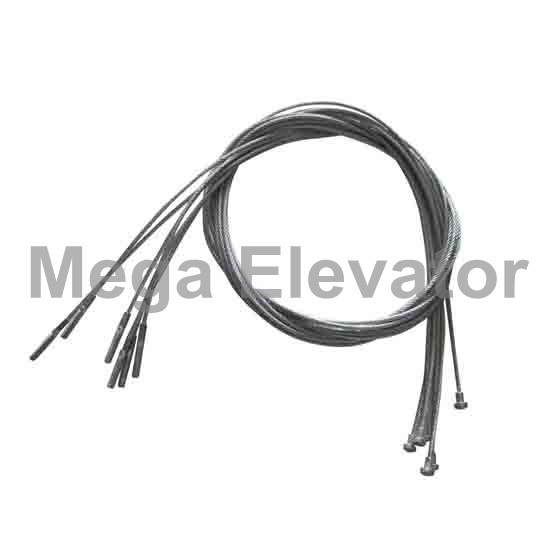 PCA0000.01780  Syncronisation cable (rope) car and landing doors fermator d=3mm l=1780mm