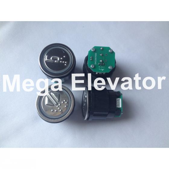 D Type Push Button with braille
