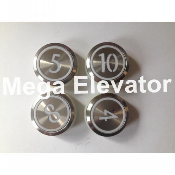 KM853343H04 Kone Push Button (Sliver)