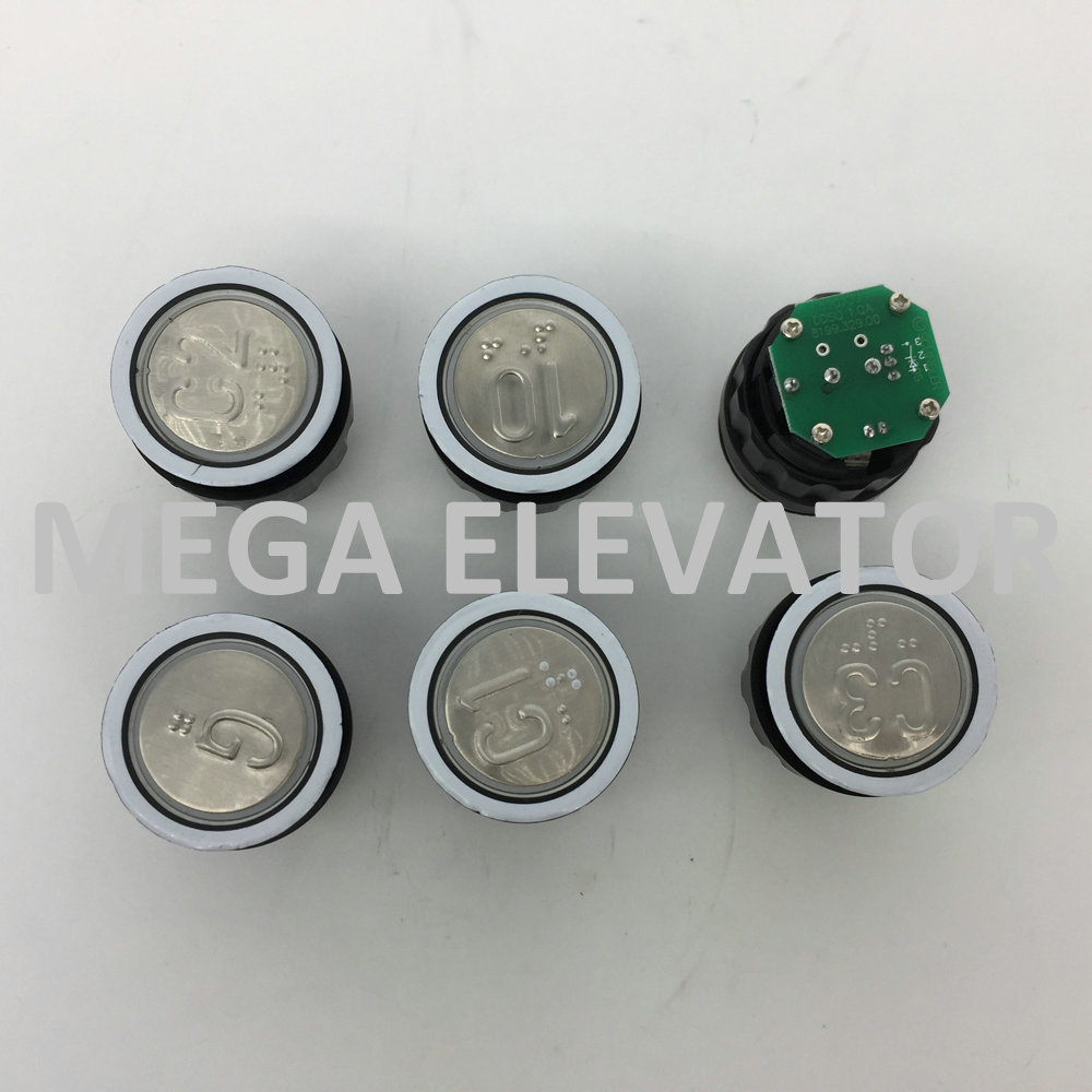 Elevator Parts,ID.NR.590739 Print DDSQ Pushbutton make contact D2 Button