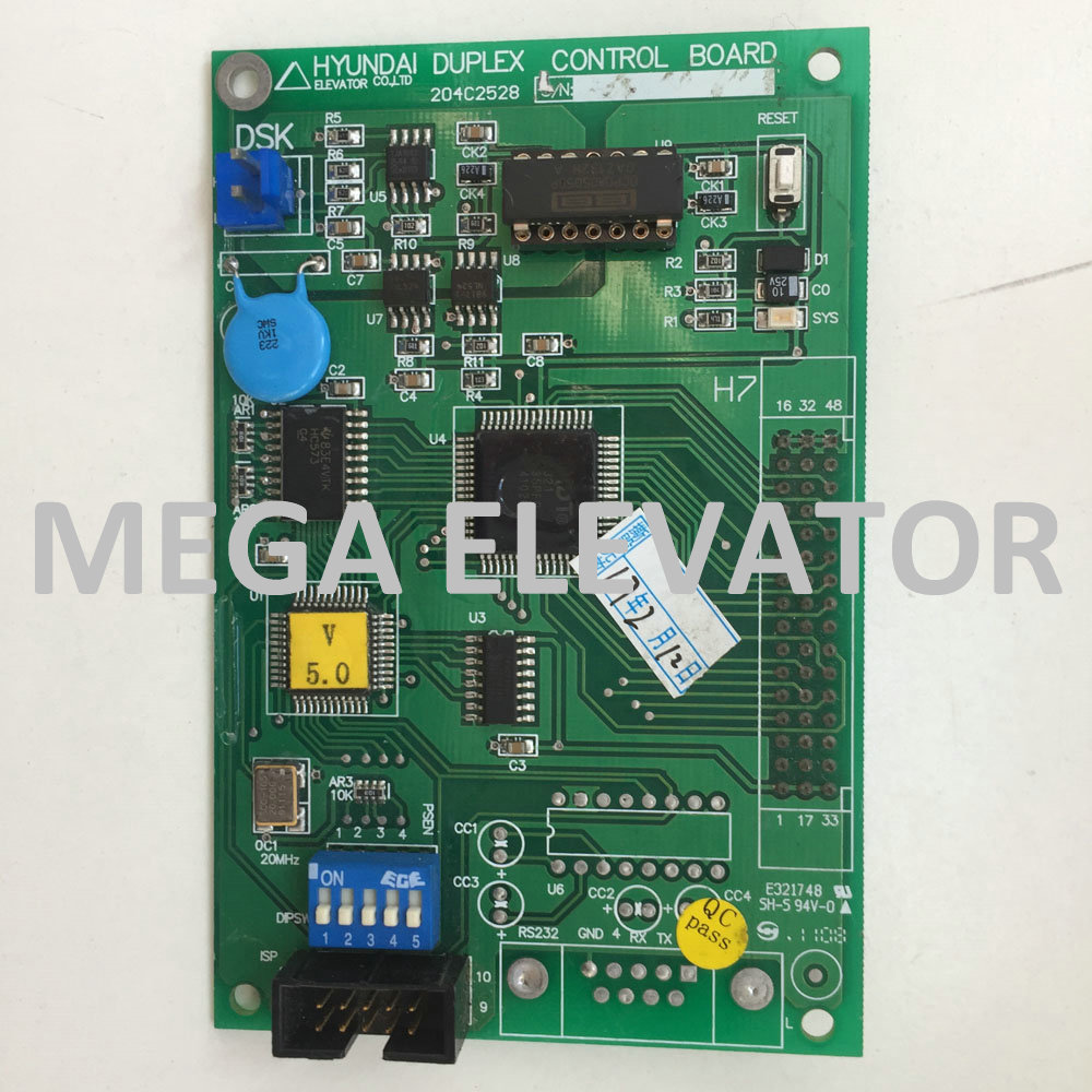 Hyundai elevator DUPLEX Control board 204C2528