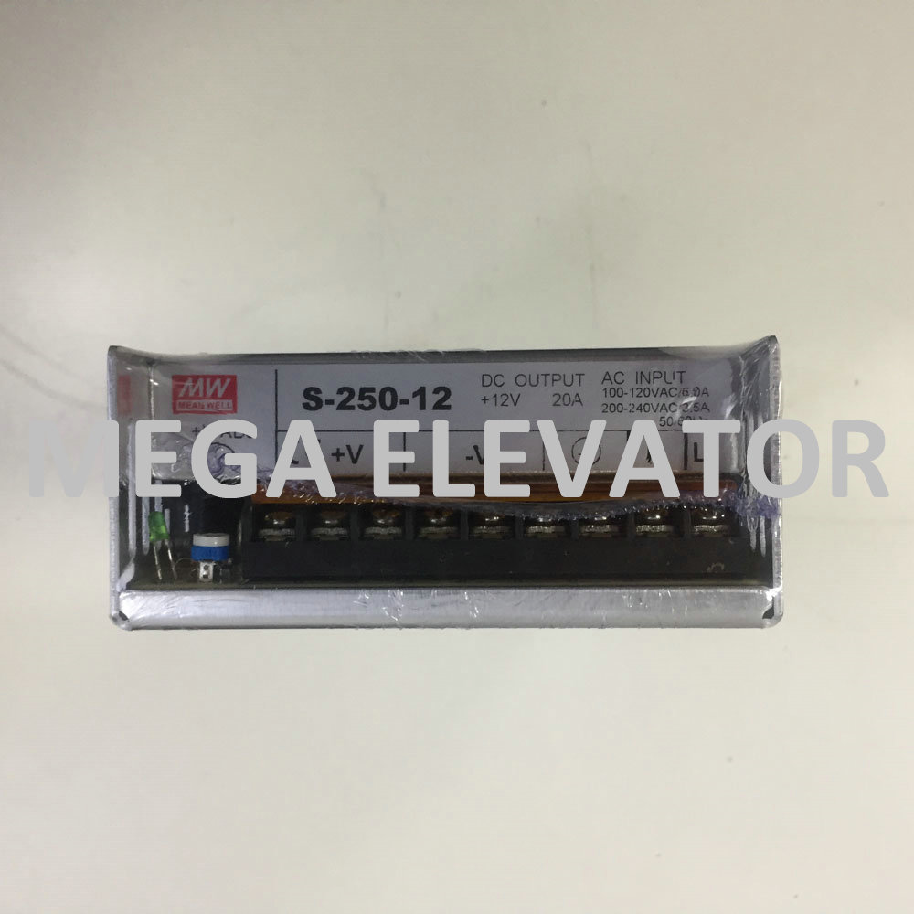 Power Supply Single S-250-12