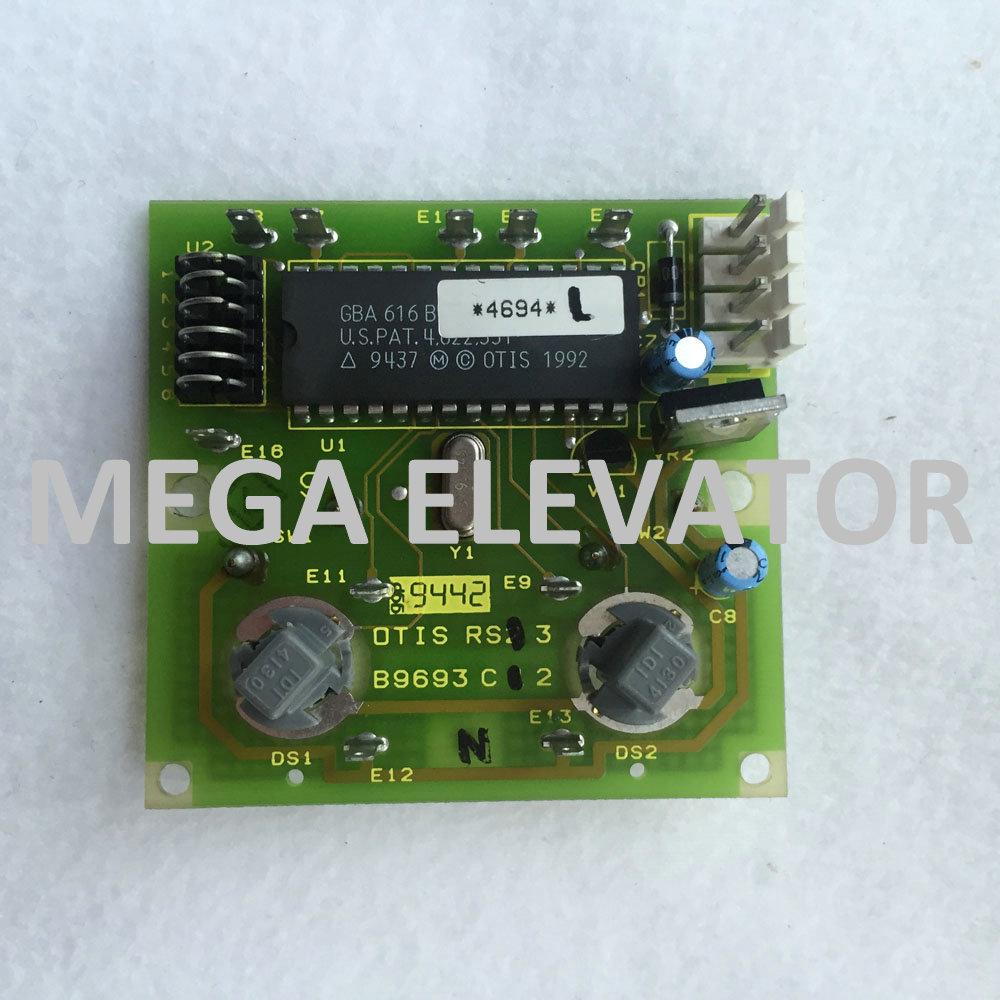 OTIS Elevator circuit Board RS3 B9693C2