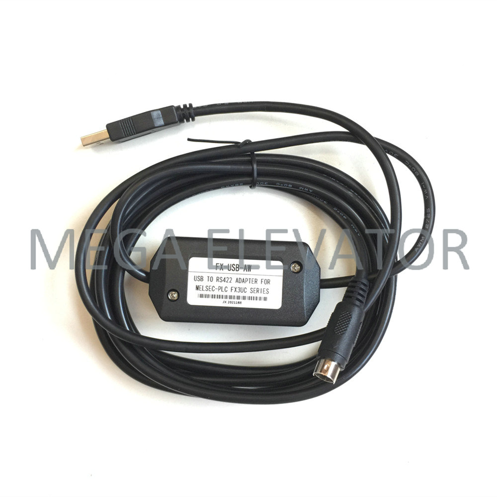 MITSUBISHI PLC PROGRAMMING CABLE X-USB-AW